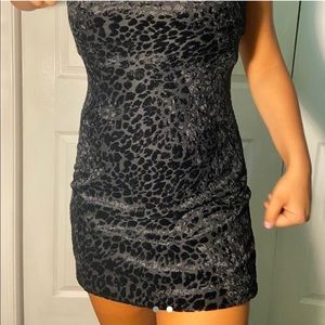 Cheetah Mini Dress